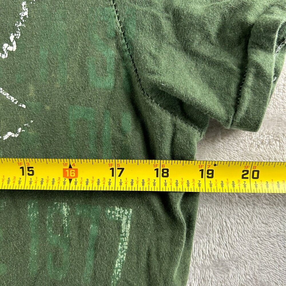 American Eagle T-Shirt Mens Size M Garden Green Short Sleeve Fit - Picture 5 of 6